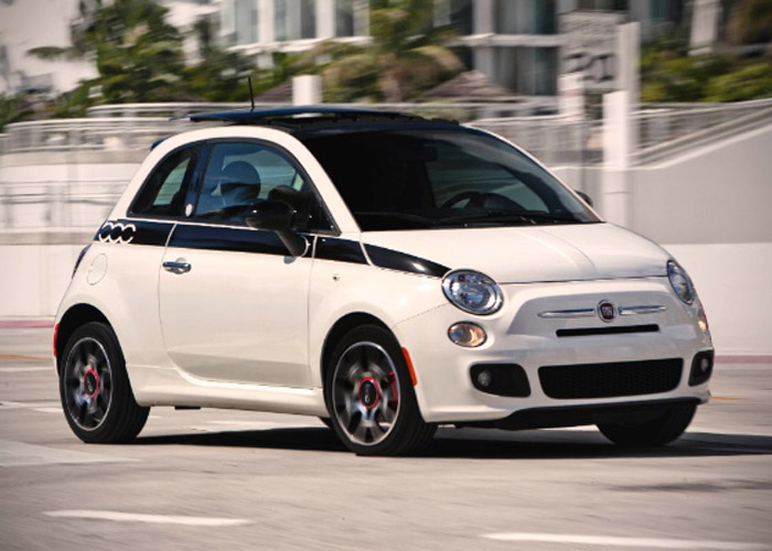 Fiat 500 Branco - Abarth