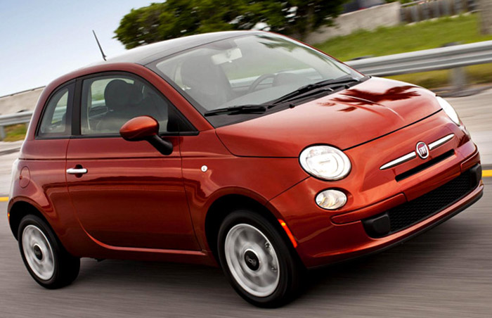 fiat 500 vermelho